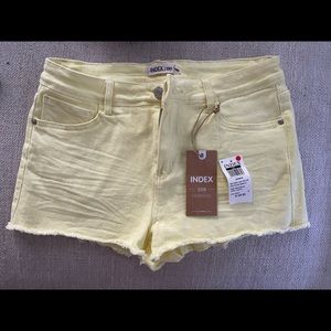 Yellow shorts from Peru. Very comfortable and so soft. New with tags
